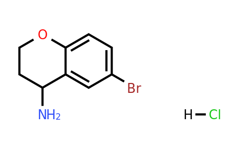 191608-17-0 | 6-Bromo-3,4-dihydro-2h-1-benzopyran-4-amine hydrochloride