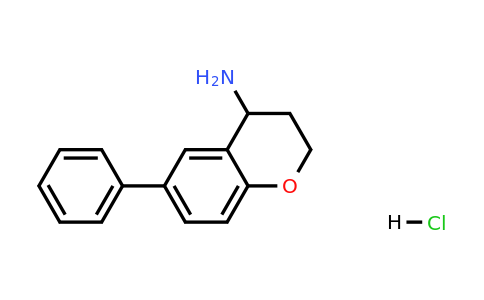 191608-31-8 | 6-Phenyl-3,4-dihydro-2h-1-benzopyran-4-amine hydrochloride