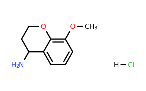 191608-35-2 | 8-Methoxy-3,4-dihydro-2h-1-benzopyran-4-amine hydrochloride