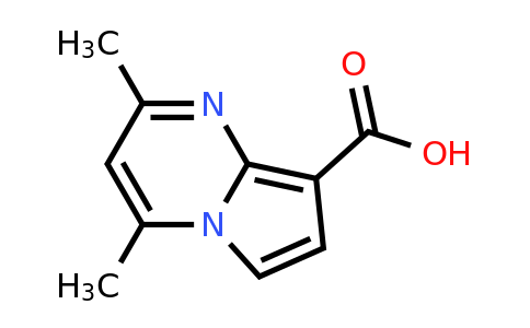 2,4-dimethylpyrrolo[1,2-a]pyrimidine-8-carboxylic acid