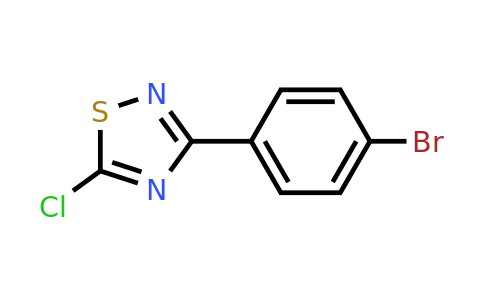 191919-26-3 | 3-(4-Bromophenyl)-5-chloro-1,2,4-thiadiazole