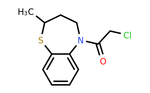 19197-45-6 | 2-Chloro-1-(2-methyl-2,3,4,5-tetrahydro-1,5-benzothiazepin-5-yl)ethan-1-one