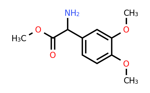 191998-16-0 | Methyl 2-amino-2-(3,4-dimethoxyphenyl)acetate