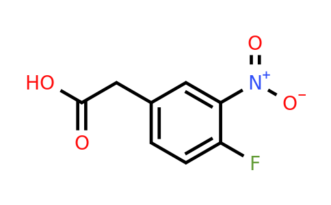 192508-36-4 | 2-(4-Fluoro-3-nitrophenyl)acetic acid