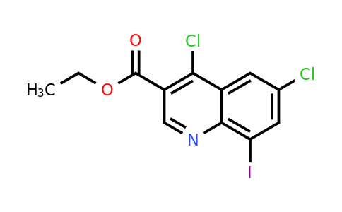 1929361-06-7 | Ethyl 4,6-dichloro-8-iodoquinoline-3-carboxylate