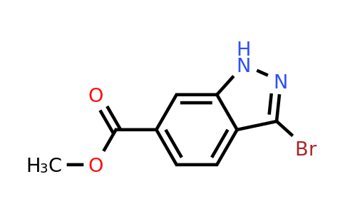 192945-56-5 | Methyl 3-bromo-1H-indazole-6-carboxylate