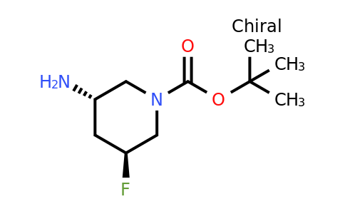 1932056-72-8 | tert-Butyl (3S,5S)-3-amino-5-fluoropiperidine-1-carboxylate