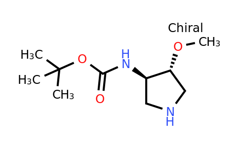 1932066-52-8 | tert-Butyl N-[(3R,4R)-4-methoxypyrrolidin-3-yl]carbamate