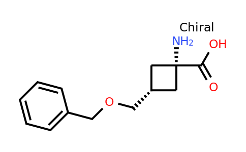 1932550-05-4 | trans-1-Amino-3-[(benzyloxy)methyl]cyclobutane-1-carboxylic acid