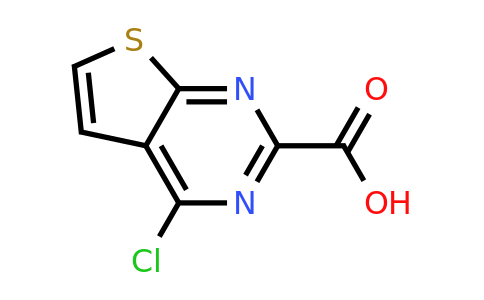 1934817-82-9 | 4-Chlorothieno[2,3-d]pyrimidine-2-carboxylic acid