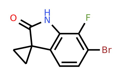 1935322-93-2 | 6'-Bromo-7'-fluorospiro[cyclopropane-1,3'-indolin]-2'-one