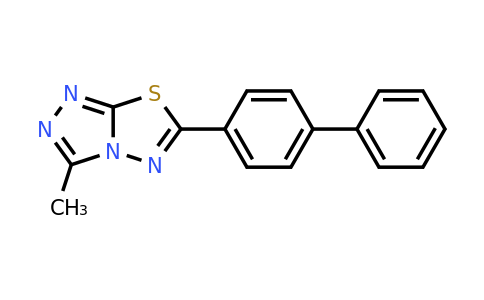 193744-10-4 | 6-([1,1'-Biphenyl]-4-yl)-3-methyl-[1,2,4]triazolo[3,4-b][1,3,4]thiadiazole