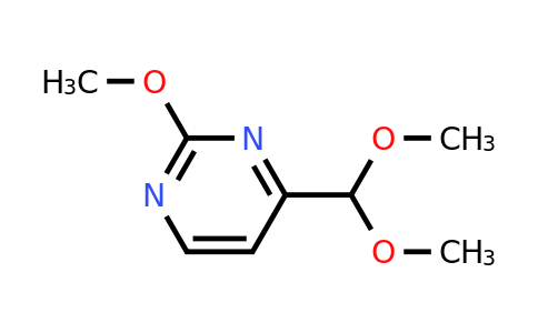 193746-84-8 | 4-(Dimethoxymethyl)-2-methoxypyrimidine