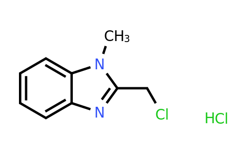 19412-48-7 | 2-(Chloromethyl)-1-methyl-1h-1,3-benzodiazole hydrochloride