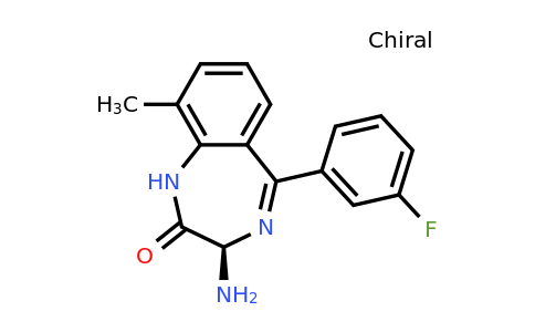1946010-95-2 | (3R)-3-Amino-5-(3-fluorophenyl)-9-methyl-2,3-dihydro-1H-1,4-benzodiazepin-2-one