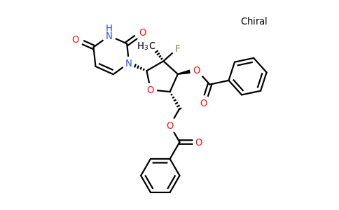 ((2S,3S,4S,5S)-3-(benzoyloxy)-5-(2,4-dioxo-3,4-dihydropyrimidin-1(2H)-yl)-4-fluoro-4-methyltetrahydrofuran-2-yl)methyl benzoate