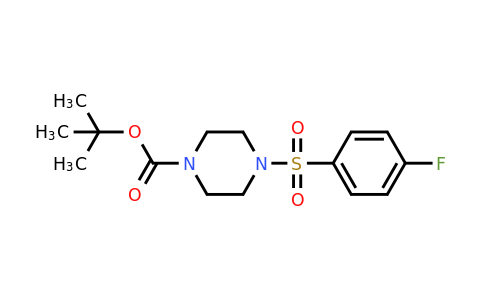 194853-66-2 | tert-Butyl 4-[(4-fluorobenzene)sulfonyl]piperazine-1-carboxylate
