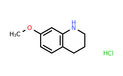 19500-62-0 | 7-Methoxy-1,2,3,4-tetrahydroquinoline hydrochloride