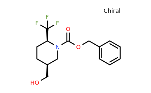 1951439-32-9 | Cis-benzyl 5-(hydroxymethyl)-2-(trifluoromethyl)piperidine-1-carboxylate