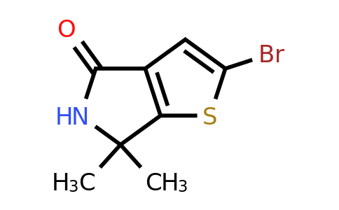1951483-76-3 | 2-Bromo-6,6-dimethyl-5,6-dihydro-4H-thieno[2,3-c]pyrrol-4-one