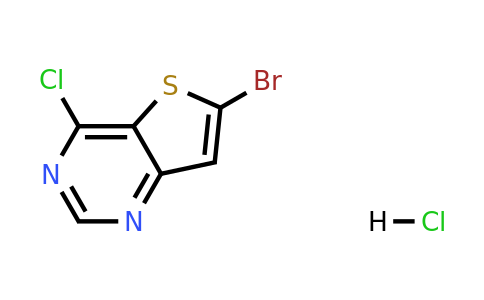 1955523-52-0 | 6-Bromo-4-chlorothieno[3,2-d]pyrimidine hydrochloride