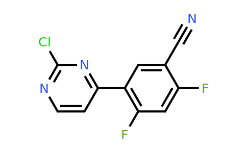 1956307-41-7 | Benzonitrile, 5-(2-chloro-4-pyrimidinyl)-2,4-difluoro-