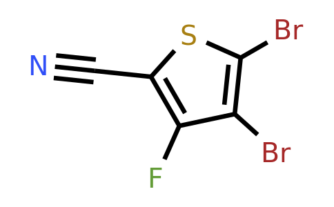 1956310-77-2 | 4,5-Dibromo-3-fluorothiophene-2-carbonitrile