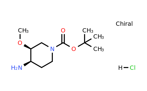 1956322-29-4 | cis-4-Amino-1-Boc-3-methoxy-piperidine hydrochloride