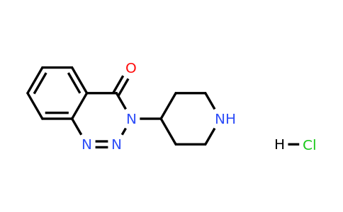1956355-38-6 | 3-(Piperidin-4-yl)benzo[d][1,2,3]triazin-4(3H)-one hydrochloride