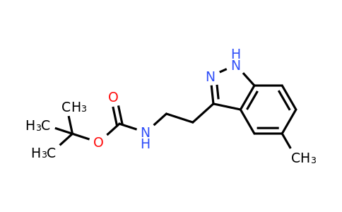 1956370-87-8 | tert-Butyl (2-(5-methyl-1H-indazol-3-yl)ethyl)carbamate