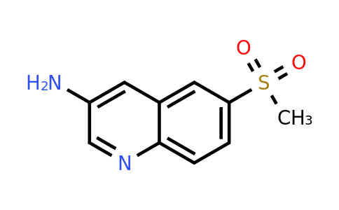 1956382-07-2 | 6-(Methylsulfonyl)quinolin-3-amine