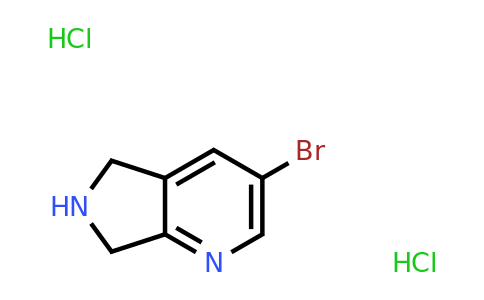 1956382-38-9 | 3-Bromo-5H,6H,7H-pyrrolo[3,4-b]pyridine dihydrochloride