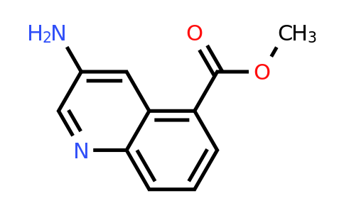 1956382-58-3 | Methyl 3-aminoquinoline-5-carboxylate