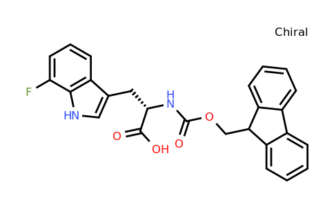 1956434-65-3 | (S)-2-((((9H-Fluoren-9-yl)methoxy)carbonyl)amino)-3-(7-fluoro-1H-indol-3-yl)propanoic acid