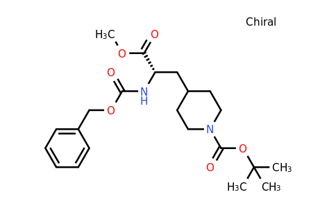 195877-54-4 | tert-Butyl (S)-4-(2-(((benzyloxy)carbonyl)amino)-3-methoxy-3-oxopropyl)piperidine-1-carboxylate