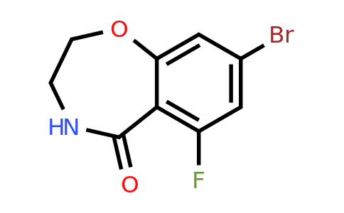 1962125-90-1 | 8-Bromo-6-fluoro-3,4-dihydrobenzo[f][1,4]oxazepin-5(2H)-one