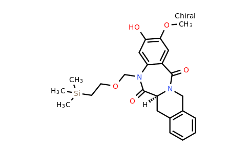 1964489-90-4 | (S)-3-Hydroxy-2-methoxy-5-((2-(trimethylsilyl)ethoxy)methyl)-7,12-dihydrobenzo[5,6][1,4]diazepino[1,2-b]isoquinoline-6,14(5H,6aH)-dione