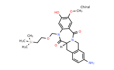 1964489-95-9 | (S)-10-Amino-3-hydroxy-2-methoxy-5-((2-(trimethylsilyl)ethoxy)methyl)-7,12-dihydrobenzo[5,6][1,4]diazepino[1,2-b]isoquinoline-6,14(5H,6aH)-dione