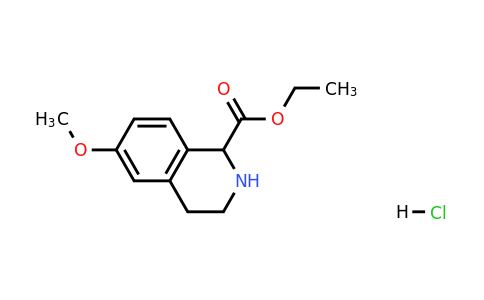 1965308-78-4 | Ethyl 6-methoxy-1,2,3,4-tetrahydro-isoquinoline-1-carboxylate hydrochloride