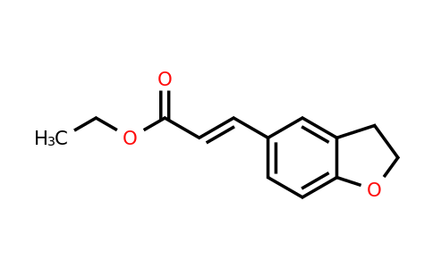 196597-65-6 | Ethyl (E)-3-(2,3-dihydrobenzofuran-5-yl)-2-propenoate