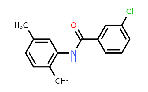 3-Chloro-N-(2,5-dimethylphenyl)benzamide