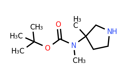 196822-24-9 | tert-butyl N-methyl-N-(3-methylpyrrolidin-3-yl)carbamate