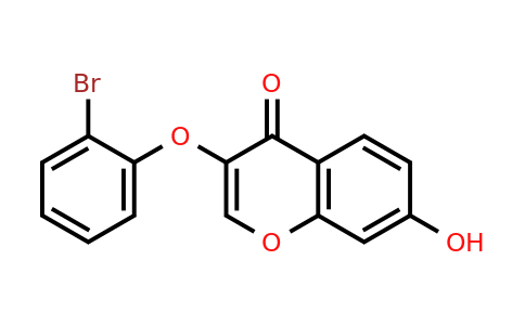 196928-47-9 | 3-(2-Bromophenoxy)-7-hydroxy-4H-chromen-4-one