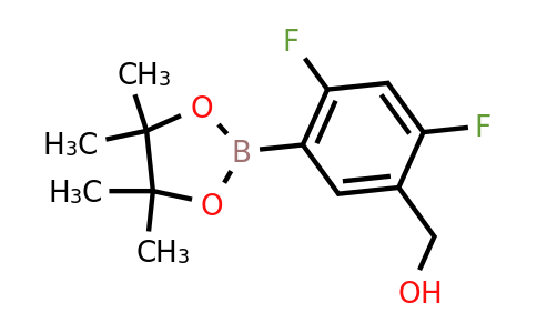 (2,4-Difluoro-5-(4,4,5,5-tetramethyl-1,3,2-dioxaborolan-2-yl)phenyl)methanol