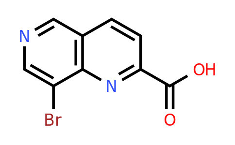 197507-55-4 | 8-Bromo-1,6-naphthyridine-2-carboxylic acid