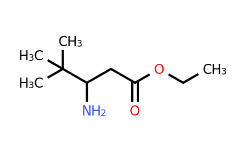 197904-09-9 | Ethyl 3-amino-4,4-dimethylpentanoate