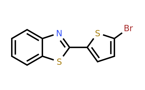 198566-03-9 | 2-(5-Bromothiophen-2-yl)-1,3-benzothiazole