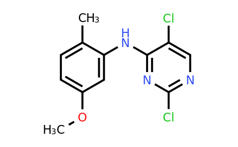 1986882-81-8 | 2,5-Dichloro-N-(5-methoxy-2-methylphenyl)pyrimidin-4-amine