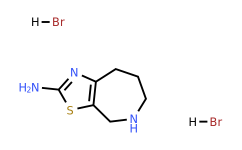 1987076-91-4 | 5,6,7,8-Tetrahydro-4H-thiazolo[5,4-c]azepin-2-amine dihydrobromide