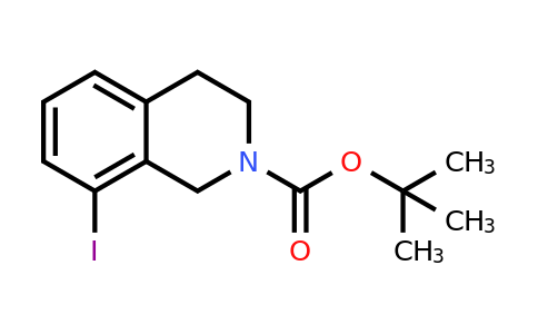 1989622-58-3 | tert-butyl 8-iodo-3,4-dihydro-1H-isoquinoline-2-carboxylate